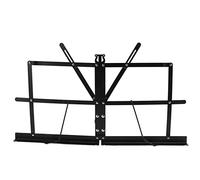 AKLOSIPY Support de Partition de Musique Léger et Pliable en Métal, Support de Table Portable avec Pieds en Caoutchouc pour une Utilisation en Classe et en Studio