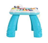 AKLOSIPY Table des Activités d'apprentissage et Musicale pour Les Bébés au Piano, aux Engrenages, aux Lumières et à la Hauteur - Jouet d'apprentissage Précoce