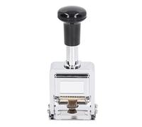 AKLOSIPY Tampon numéroté à 8 Chiffres avec Poignée Automatique Auto-encreuse pour les Opérations Bancaires, Médicales, Comptables et Plus Encore