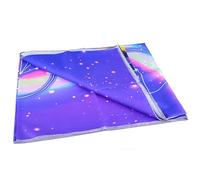 AKLOSIPY Tapisserie Chakra Vibrante à Lumière Noire, jeté de Méditation Réactif, Tenture Murale Douce pour la Décoration de la Maison (230X180cm / 91X71in)