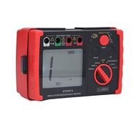 AKLOSIPY Testeur Numérique de Résistance d'isolation Mégohmmètre 250V 500V 1000V, Dispositif de Mesure électrique pour des Tests d'isolation Précis