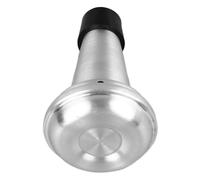 AKLOSIPY Trompette en Aluminium de Haute qualité pour un Son Clair - Pratique avec Protection en Caoutchouc, Idéale pour une Utilisation Domestique et performante.