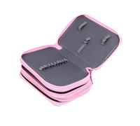 AKLOSIPY Trousse à Crayons à 72 Emplacements pour Crayons de Couleur, Sac Fermeture éclair Léger et Portable pour Artistes et Fournitures d'art, pour Croquis et Dessin (4 couches 72 trous)