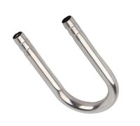 AKLOSIPY Tube de Forme d'aquarium U - Tube de Connexion en Acier Inoxydable 304 Professionnel pour Réservoirs de Poisson avec Conception de Pince Sécurisée pour Un Entretien Facile (1/3 22-23 cm