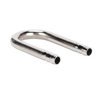 AKLOSIPY Tube de Forme d'aquarium U - Tube de Connexion en Acier Inoxydable 304 Professionnel pour Réservoirs de Poisson avec Conception de Pince Sécurisée pour Un Entretien Facile (2 Points)