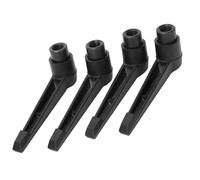 AKLOSIPY Universal Fixed Handle 4PCS Adjustable Stainless Steel Clamp for