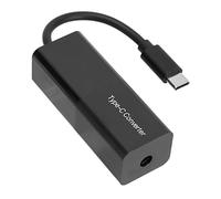 AKLOSIPY USB C CC Adaptateur d'alimentation 65W Régulation de Tension Automatique pour les Ordinateurs Portables - Convertisseur Portable avec une Sortie Féminine de 5,5x2,1 Mm
