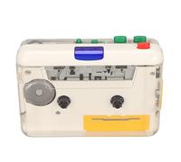 AKLOSIPY USB Cassette vers MP3 Convertisseur avec Logiciel, Lecteur Rechargeable Portable pour la Lecture Facile sur Les PC, Les Haut-parleurs et Les écouteurs