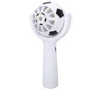AKLOSIPY Ventilateur Portatif USB, Ventilateur de Refroidissement Silencieux, Rechargeable, pour événements en Plein Air, Amateurs de Football, 1200mAh, 3 Vitesses (WHITE)