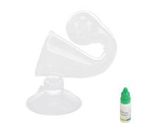 AKLOSIPY Vérificateur de Gouttes de CO2 en Verre - PH Précis du Dioxyde de Carbone pour Aquariums et Réservoirs Plantés avec 60 ML de Réactif 4Dkh/pH