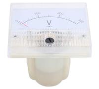 AKLOSIPY Voltmètre de Type Pointeur 85L1 AC 0-300 V avec échelle Claire - Mesureur de Tension monté sur ABS pour Usage électrique