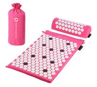 AKM01 ROSE ENSEMBLE DE TAPIS D'ACUPRESSION HMS PREMIUM