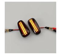 AKMAGUMLPZ Clignotants Répétiteurs pour Chevy pour Corvette pour C6 2005-2013 1 Paire Clignotants Dynamiques Double Rangée Feux Position Latéraux d'eau Qui Coule Clignotant latéral(A)