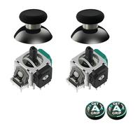 AKNES GuliKit TMR Électromagnétique Joysticks pour Manette Xbox Series X/S | Haute Précision, Performance Anti-dérive, Durée de vie prolongée, Réponse linéaire fluide, avec capuchons