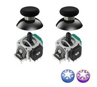 AKNES GuliKit TMR Électromagnétique Joysticks pour Manette Xbox Series X/S, Stick Accessoires de Rechange pour Manette Xbox Series X/S, Capuchons de Joysticks Inclus