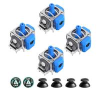 AKNES HallPi TMR Joystick de Remplacement pour Manette PS5 DualSense/Edge | Dérive réduite, Haute précision, Réactivité rapide, Réponse fluide (2 Paires)
