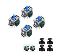 AKNES HallPi TMR Joystick de Remplacement pour Manette Switch Pro | Dérive réduite, Haute précision, Réactivité rapide, Réponse fluide (2 Paires)