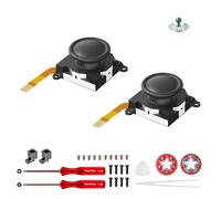 AKNES Joystick JoyCon de Remplacement, Kit de Réparation pour Switch Joy Con, TMR Joystick de Rechange pour Switch/OLED/Lite Manette Joy Con, No Drift - 1 Paire