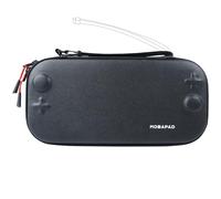 AKNES MOBAPAD Housse de Transport Compatible avec Nintendo Switch 2, Pochette de Voyage Rigide Ultra-Slim avec 12 Cartouches de Jeu, Étui de Protection et Stockage Portable pour Console Switch 2-Noir