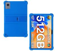 AKNICI 12 Pouces Coque Silicone per TECLAST T60,DOOGEE T40 Pro/T20 Ultra,Headwolf HPad6/Headwolf Lite/Headwolf HPad6 Pro,OUKITLE OT5S/OT5,SGNI T12S,VASOUN M70,AvidPad A90,Vasoun P200, Bleu