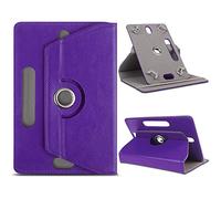 AKNICI 360° Rotation 10 Pouces Universal Coque pour Simbans PicassoTab 10/Vankyo MatrixPad S30 S20/YOTOPT K107/BEISTA 10/TOSCIDO K108 W109 X104 X108/LNMBBS 10/LAMZIEN 10/G-Anica 10/SUMTAB 10, Violet