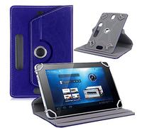 AKNICI 360° Rotation 10 Pouces Universal Coque pour Simbans PicassoTab 10/Vankyo MatrixPad S30 S20/YOTOPT K107/BEISTA 10/TOSCIDO K108 W109 X104 X108/LNMBBS 10/Skyiol 10/MaiTai 10/YESTEL 10.1, Bleu