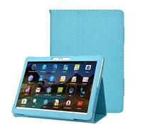 AKNICI Coque Étui pour Tablette Tactile 10/10.1 Pouces YOTOPT ZONKO BEISTA TOSCIDO LNMBBS MEBERRY GOODTEL DUODUOGO Dragon Touch YESTEL SUMTAB PADGENE Qimaoo TECLAST Haehne Artizlee SANNUO, Bleu