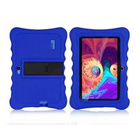 AKNICI Coque Housse Étui pour Haehne 7/LAMZIEN 7/Dragon Touch 7/JEJA 7/Pritom 7/YUNTAB Q88H Q88 7/JINYJIA 7 Pouces Tablette Tactile, Coque Étui en Silicone avec Réglable Support, Bleu Foncé