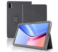 AKNICI Coque pour Blackview Tab 15/Blackview Tab 15 Pro Tablette Tactile 10.5 Pouces, Ultra Slim PU Cuir Coque Case avec Stand Fonction et Bandoulière Étui Housse pour Blackview Tab 15/Tab 15 Pro,Noir