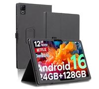 AKNICI Coque pour DOOGEE U12 Tablette 12 Pouces - Ultra Slim PU Cuir Coque Case avec Stand Fonction et Bandoulière Étui Housse pour DOOGEE U12 Tablette 12 Pouces