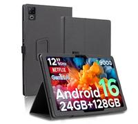 AKNICI Coque pour POPUX P12 / DOOGEE U12 Tablette 12 Pouces - Ultra Slim PU Cuir Coque Case avec Stand Fonction et Bandoulière Étui Housse