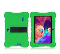 AKNICI Coque pour Tablette Haehne 7 Pouces/LAMZIEN 7/Dragon Touch Y88X Pro/JINYJIA 7/ANTEMPER 7/JEJA 7/Pritom 7/YUNTAB Q88H Q88/G-Anica 7, Étui Housse de Protection avec Réglable Support - Vert