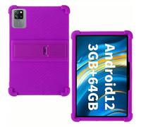 AKNICI Coque Silicone pour Blackview Tab60 WiFi/Blackview Tab60 Pro/TECLAST P30/ TECLAST P30T/ OSCAL Pad 80 WiFi Tablette 10 Pouces, Housse de Protection avec Fonctions de Support, Violet