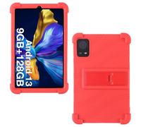 AKNICI Coque Silicone pour DOOGEE T20 Mini/DOOGEE T20 Mini Pro 8.4 Pouces Tablette Tactile, Housse de Protection avec Fonctions de Support pour DOOGEE T20 Mini/DOOGEE T20 Mini Pro, Rouge