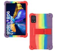 AKNICI Coque Silicone pour DOOGEE T20 Mini/DOOGEE T20 Mini Pro 8.4 Pouces Tablette Tactile, Housse de Protection avec Fonctions de Support pour DOOGEE T20 Mini/DOOGEE T20 Mini Pro, Rouge Violet