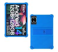 AKNICI Coque Silicone pour DOOGEE T30E/DOOGEE T35/DOOGEE T30SE/DOOGEE T40/DOOGEE T30S/DOOGEE T30 Ultra/DOOGEE T30 Pro Tablette 11 Pouces, Housse de Protection avec Fonctions de Support, Bleu