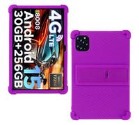 AKNICI Coque Silicone pour DOOGEE Tab G6 / KINGRID T90 Tablette 11 Pouces, Housse de Protection avec Fonctions de Support pour DOOGEE Tab G6 / KINGRID T90 Tablette 11 Pouces, Violet