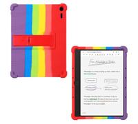 AKNICI Coque Silicone pour TCL Note A1 NXTPAPER Tablette 11.5 Pouces, Housse de Protection avec Fonctions de Support, Le Rainbow