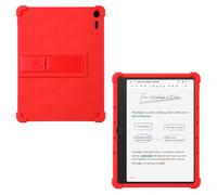 AKNICI Coque Silicone pour TCL Note A1 NXTPAPER Tablette 11.5 Pouces, Housse de Protection avec Fonctions de Support, Rouge