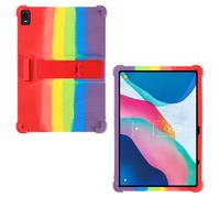 AKNICI Coque Silicone pour TCL NXTPAPER 12 Pro/XPPen Magic Drawing Pad/UGEE UT1/ UGEE UT1 Pro Tablette 12.2 Pouces, Housse de Protection avec Fonctions de Support, Le Rainbow