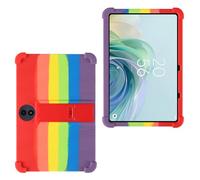 AKNICI Coque Silicone pour TCL Tab 11 Gen 2 / TCL Tab 11 FE Tablette Tactile 11 Pouces, Housse de Protection avec Fonctions de Support pour TCL Tab 11 Gen 2 / TCL Tab 11 FE, Le Rainbow