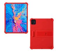 AKNICI Coque Silicone pour TECLAST Artpad Pro/Blackview Link 8 Tablette Tactile 12.7 Pouces, Housse de Protection avec Fonctions de Support pour TECLAST Artpad Pro/Blackview Link 8, Rouge