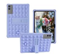 AKNICI Coque Silicone pour TECLAST T65 Plus/TECLAST T65/ DOOGEE Tab G6 Max/TABWEE T60 Pro/OSCAL Pad 200 Tablette 13.4 Pouces, Housse de Protection avec Fonctions de Support, Violet