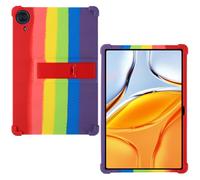 AKNICI Coque Silicone pour TECLAST T70/ Byxsb G140L/ LOGICOM Tab XXL 14/ MAXLEGEN M14/ Urao 140L Tablette Tactile 14 Pouces, Housse de Protection avec Fonctions de Support, Le Rainbow