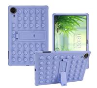 AKNICI Coque Silicone pour TECLAST T70/ Byxsb G140L/ LOGICOM Tab XXL 14/ Urao 140L/ MAXLEGEN M14/ RUSHAR A140 Tablette 14 Pouces, Housse de Protection avec Fonctions de Support, Violet