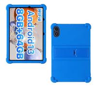 AKNICI Coque Silicone pour UMIDIGI G3 Tab Ultra/UMIDIGI G3 Tab/UMIDIGI G2 Tab/UMIDIGI G1 Tab Tablet 10 Pouces, Housse de Protection avec Fonctions de Support, Bleu