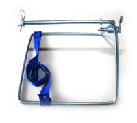 AKO Cadre de transport avec dispositif de verrouillage - Super pour enrouleur en plastique Super noir