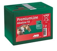 Batterie pour clôture électrique AKO Alkaline, 9V, 55-210Ah 55Ah