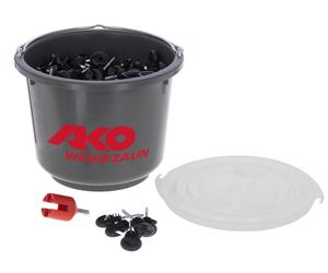 AKO Isolateur annulaire 250 pièces avec embout visseur et dans un seau