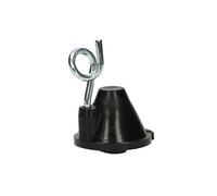 AKO Isolateur de remplacement avec oeillet métallique - 25 pièces pour piquet ovale en acier